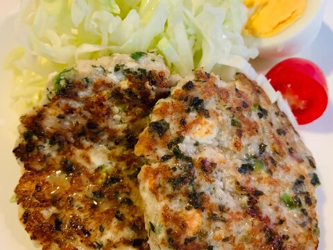 鶏ミンチハンバーグ☆紫蘇入り